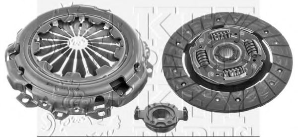KEY PARTS KC7711 Комплект сцепления для PEUGEOT 207 (Пежо 207) KEY PARTS KC7711 Комплект сцепления для PEUGEOT 207 (Пежо 207)