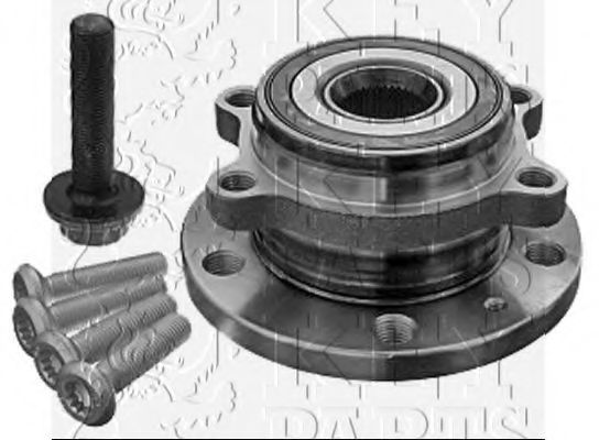 KEY PARTS KWB978 Комплект подшипника ступицы колеса для AUDI (Ауди) KEY PARTS KWB978 Комплект подшипника ступицы колеса для AUDI (Ауди)