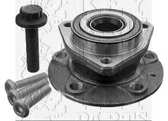 KEY PARTS KWB1100 Комплект подшипника ступицы колеса для VOLKSWAGEN CADDY III (Фольксваген Кадди 3) KEY PARTS KWB1100 Комплект подшипника ступицы колеса для VOLKSWAGEN CADDY III (Фольксваген Кадди 3)