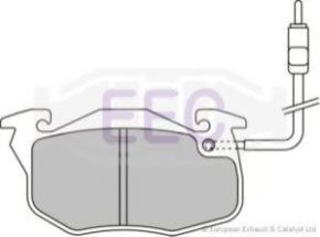EEC BRP0471 Тормозные колодки для PEUGEOT 205 II (Пежо 205 2) EEC BRP0471 Тормозные колодки для PEUGEOT 205 II (Пежо 205 2)