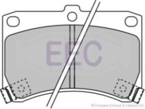EEC BRP0684 Тормозные колодки для MAZDA FAMILIA V (Мазда Фамилиа v) EEC BRP0684 Тормозные колодки для MAZDA FAMILIA V (Мазда Фамилиа v)