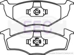 EEC BRP0911 Тормозные колодки для SEAT IBIZA II (Сеат Ибица 2) EEC BRP0911 Тормозные колодки для SEAT IBIZA II (Сеат Ибица 2)