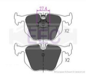 EEC BRP1431 Тормозные колодки для BMW (Бмв) EEC BRP1431 Тормозные колодки для BMW (Бмв)