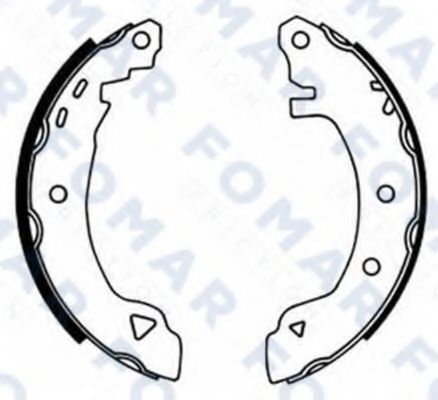 FOMAR Friction FO 0500 Тормозные колодоки для ALFA-ROMEO (Алфа-ромэо) FOMAR Friction FO 0500 Тормозные колодоки для ALFA-ROMEO (Алфа-ромэо)