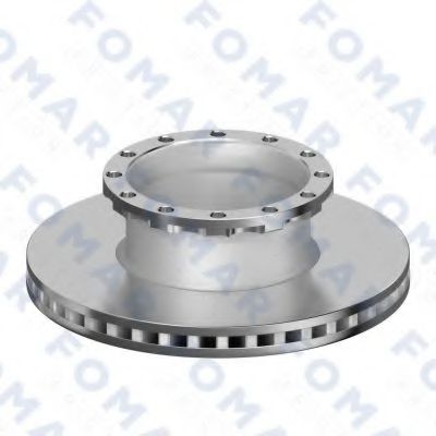 FOMAR Friction FO 0187 PRO Тормозной диск для IVECO (Ивеко) FOMAR Friction FO 0187 PRO Тормозной диск для IVECO (Ивеко)