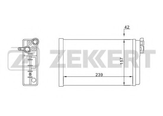 ZEKKERT MK-5011 Теплообменник, отопление салона для OPEL OMEGA A (Опель Омэга а) ZEKKERT MK-5011 Теплообменник, отопление салона для OPEL OMEGA A (Опель Омэга а)