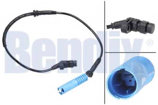 BENDIX 058003B Датчик, частота вращения колеса для BMW 7 (Бмв 7) BENDIX 058003B Датчик, частота вращения колеса для BMW 7 (Бмв 7)