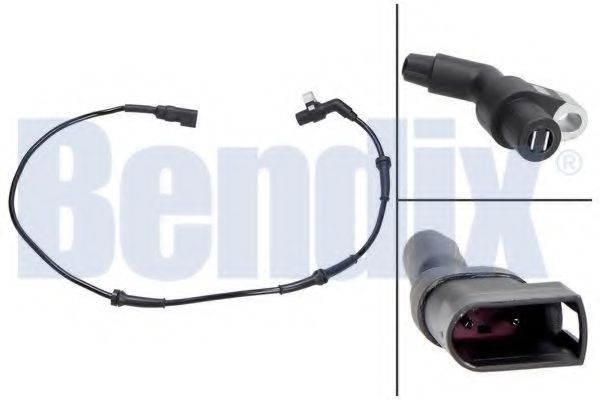 BENDIX 058024B Датчик, частота вращения колеса для FORD FIESTA (Форд Фиэста) BENDIX 058024B Датчик, частота вращения колеса для FORD FIESTA (Форд Фиэста)