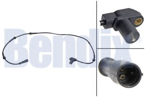 BENDIX 058064B Датчик, частота вращения колеса для VOLKSWAGEN T4 MULTIVAN (Фольксваген Т4 мултиvан) BENDIX 058064B Датчик, частота вращения колеса для VOLKSWAGEN T4 MULTIVAN (Фольксваген Т4 мултиvан)