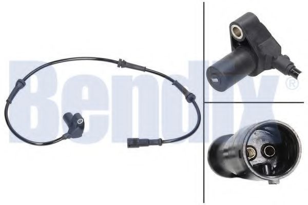BENDIX 058066B Датчик, частота вращения колеса для VOLKSWAGEN T4 MULTIVAN (Фольксваген Т4 мултиvан) BENDIX 058066B Датчик, частота вращения колеса для VOLKSWAGEN T4 MULTIVAN (Фольксваген Т4 мултиvан)