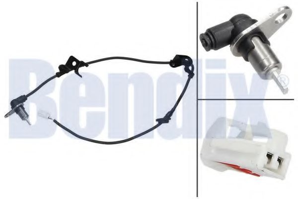 BENDIX 058096B Датчик, частота вращения колеса для MAZDA 323 F/P VI (Мазда 323 ф/п vи) BENDIX 058096B Датчик, частота вращения колеса для MAZDA 323 F/P VI (Мазда 323 ф/п vи)