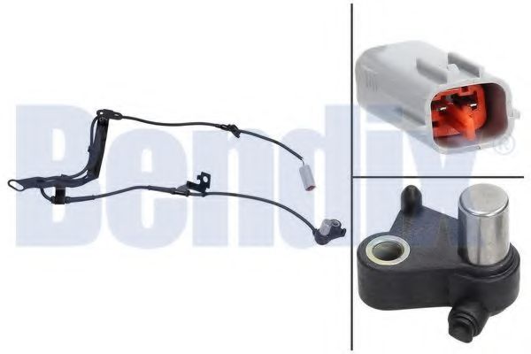 BENDIX 058099B Датчик, частота вращения колеса для MAZDA 323 F/P VI (Мазда 323 ф/п vи) BENDIX 058099B Датчик, частота вращения колеса для MAZDA 323 F/P VI (Мазда 323 ф/п vи)