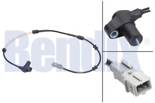BENDIX 058111B Датчик, частота вращения колеса для PEUGEOT 605 (Пежо 605) BENDIX 058111B Датчик, частота вращения колеса для PEUGEOT 605 (Пежо 605)