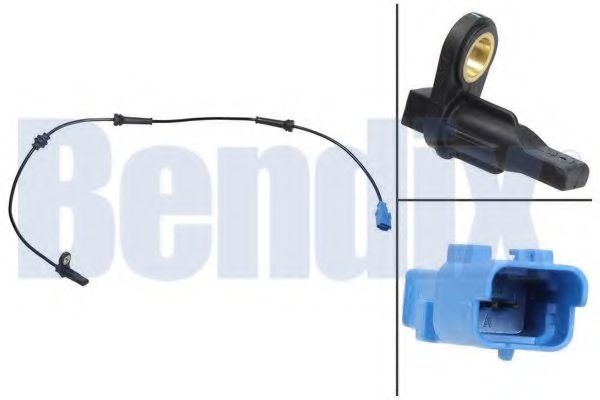 BENDIX 058128B Датчик, частота вращения колеса для CITROëN (Cитроëн) BENDIX 058128B Датчик, частота вращения колеса для CITROëN (Cитроëн)