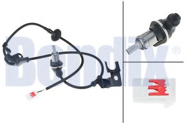 BENDIX 058223B Датчик, частота вращения колеса для MAZDA (Мазда) BENDIX 058223B Датчик, частота вращения колеса для MAZDA (Мазда)