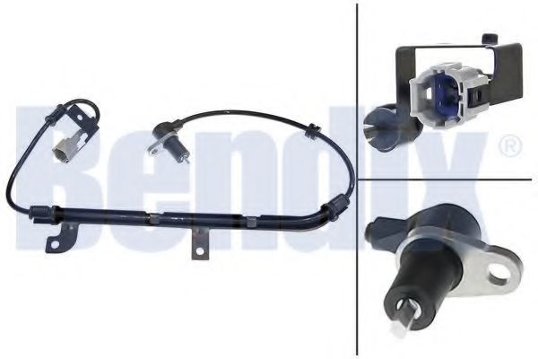 BENDIX 058237B Датчик, частота вращения колеса для NISSAN PRIMERA (Ниссан Примера) BENDIX 058237B Датчик, частота вращения колеса для NISSAN PRIMERA (Ниссан Примера)
