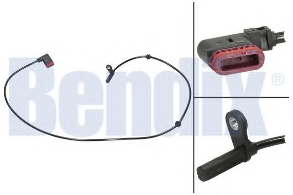 BENDIX 058320B Датчик, частота вращения колеса для MERCEDES-BENZ GLK-CLASS (Мэрcэдэс-бэнз Глк-cласс) BENDIX 058320B Датчик, частота вращения колеса для MERCEDES-BENZ GLK-CLASS (Мэрcэдэс-бэнз Глк-cласс)