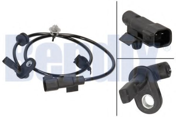BENDIX 058323B Датчик, частота вращения колеса для OPEL (Опель) BENDIX 058323B Датчик, частота вращения колеса для OPEL (Опель)