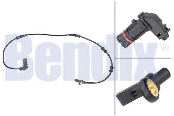 BENDIX 058357B Датчик, частота вращения колеса для MERCEDES-BENZ GL-CLASS (Мэрcэдэс-бэнз Жл класс) BENDIX 058357B Датчик, частота вращения колеса для MERCEDES-BENZ GL-CLASS (Мэрcэдэс-бэнз Жл класс)