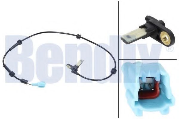BENDIX 058519B Датчик, частота вращения колеса для NISSAN (Ниссан) BENDIX 058519B Датчик, частота вращения колеса для NISSAN (Ниссан)