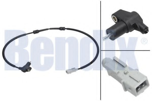 BENDIX 058529B Датчик, частота вращения колеса для CITROËN EVASION (CитроËн Эвазион) BENDIX 058529B Датчик, частота вращения колеса для CITROËN EVASION (CитроËн Эвазион)
