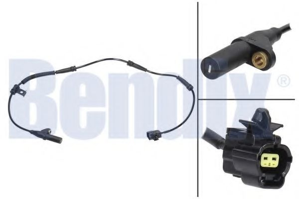 BENDIX 058631B Датчик, частота вращения колеса для KIA SEDONA I (Киа Сэдона и) BENDIX 058631B Датчик, частота вращения колеса для KIA SEDONA I (Киа Сэдона и)
