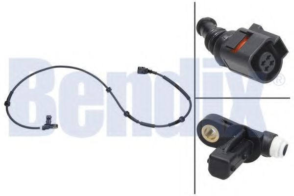 BENDIX 058635B Датчик, частота вращения колеса для FORD (Форд) BENDIX 058635B Датчик, частота вращения колеса для FORD (Форд)