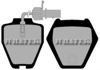 JURATEK JCP1709 Тормозные колодки для VOLKSWAGEN (Фольксваген) JURATEK JCP1709 Тормозные колодки для VOLKSWAGEN (Фольксваген)