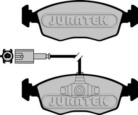 JURATEK JCP8031 Тормозные колодки для FIAT 500 (Фиат 500) JURATEK JCP8031 Тормозные колодки для FIAT 500 (Фиат 500)