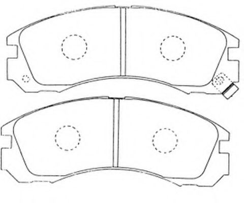 FIT FP0530 Тормозные колодки для MITSUBISHI PAJERO/SHOGUN (Митсубиши/митсубиси Пажэро/шогун) FIT FP0530 Тормозные колодки для MITSUBISHI PAJERO/SHOGUN (Митсубиши/митсубиси Пажэро/шогун)