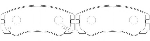 FIT FP0579 Тормозные колодки для ISUZU VEHICROSS (Исузу Vэхиcросс) FIT FP0579 Тормозные колодки для ISUZU VEHICROSS (Исузу Vэхиcросс)