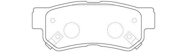 FIT FP0813 Тормозные колодки для HYUNDAI EMBERA V (Хендай Эмбэра v) FIT FP0813 Тормозные колодки для HYUNDAI EMBERA V (Хендай Эмбэра v)