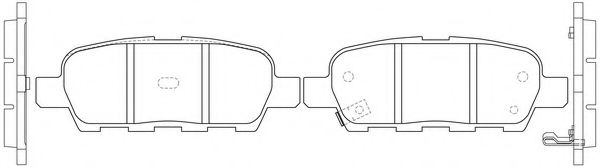 FIT FP0905 Тормозные колодки для NISSAN TEANA III (Ниссан Теана 2и) FIT FP0905 Тормозные колодки для NISSAN TEANA III (Ниссан Теана 2и)