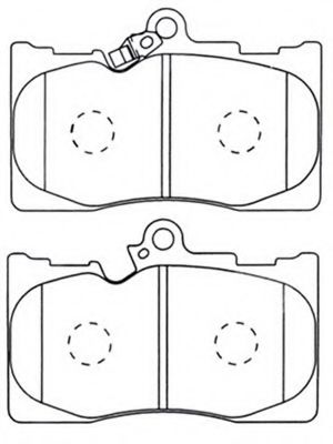 FIT FP1118 Тормозные колодки для LEXUS GS (Лексус Джи с) FIT FP1118 Тормозные колодки для LEXUS GS (Лексус Джи с)