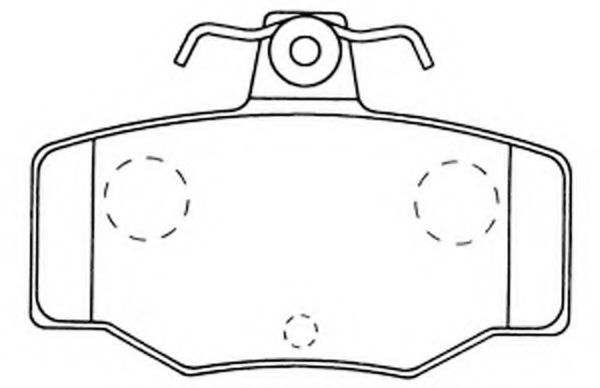 FIT FP1187 Тормозные колодки для NISSAN PRIMERA (Ниссан Примера)