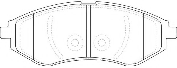 FIT FP1269 Тормозные колодки для CHEVROLET COBALT (Шевроле Cобалт) FIT FP1269 Тормозные колодки для CHEVROLET COBALT (Шевроле Cобалт)