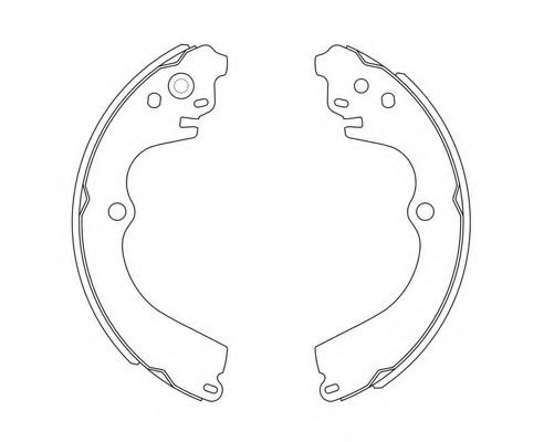 FIT FT0676 Тормозные колодоки 