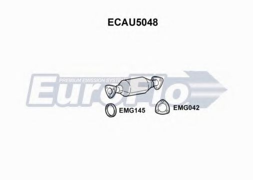 EuroFlo ECAU5048 Катализатор для AUDI 100 (Ауди 100) EuroFlo ECAU5048 Катализатор для AUDI 100 (Ауди 100)