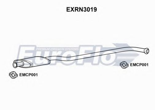 EuroFlo EXRN3019 Средний глушитель выхлопных газов для RENAULT LUTECIA I (Рено Лутэcиа и) EuroFlo EXRN3019 Средний глушитель выхлопных газов для RENAULT LUTECIA I (Рено Лутэcиа и)