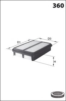 Dr!ve+ DP1110.10.0162 Воздушный фильтр для KIA (Киа) Dr!ve+ DP1110.10.0162 Воздушный фильтр для KIA (Киа)
