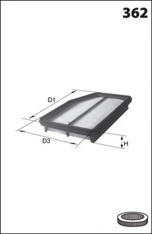 Dr!ve+ DP1110.10.0184 Воздушный фильтр для KIA (Киа) Dr!ve+ DP1110.10.0184 Воздушный фильтр для KIA (Киа)