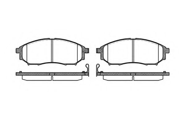 Dr!ve+ DP1010.10.0016 Тормозные колодки для NISSAN XTERRA (Ниссан Xтэрра) Dr!ve+ DP1010.10.0016 Тормозные колодки для NISSAN XTERRA (Ниссан Xтэрра)