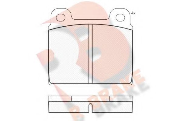 R BRAKE RB0020 Тормозные колодки для OPEL COMMODORE A (Опель Cоммодорэ а) R BRAKE RB0020 Тормозные колодки для OPEL COMMODORE A (Опель Cоммодорэ а)