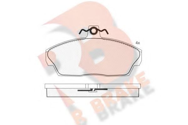 R BRAKE RB1332 Тормозные колодки для TATA SAFARI (Тата Сафари) R BRAKE RB1332 Тормозные колодки для TATA SAFARI (Тата Сафари)