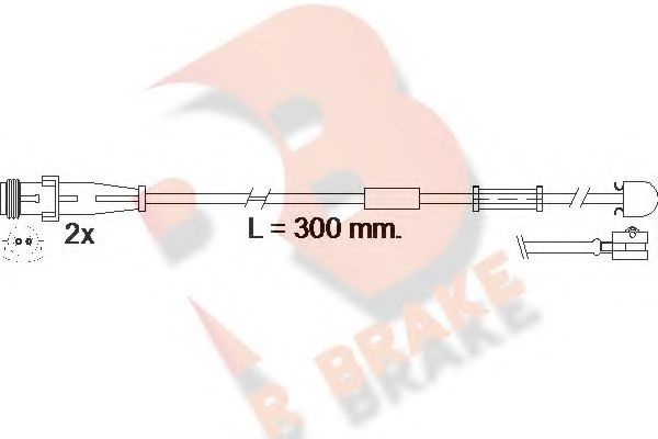 R BRAKE 610504RB Сигнализатор, износ тормозных колодок для OPEL (Опель) R BRAKE 610504RB Сигнализатор, износ тормозных колодок для OPEL (Опель)