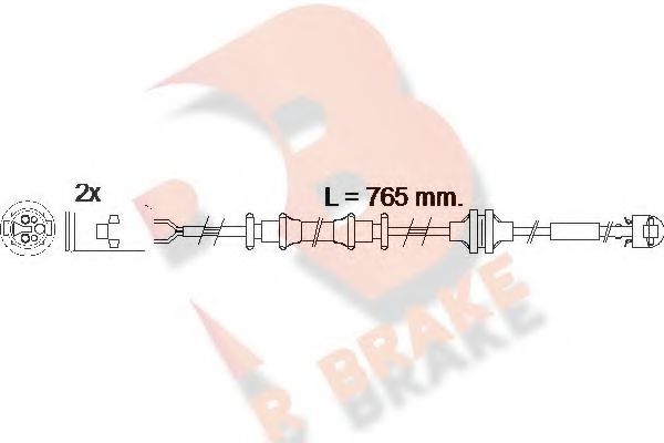 R BRAKE 610535RB Сигнализатор, износ тормозных колодок для HOLDEN (Холдэн) R BRAKE 610535RB Сигнализатор, износ тормозных колодок для HOLDEN (Холдэн)