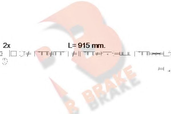 R BRAKE 610557RB Сигнализатор, износ тормозных колодок для BMW (Бмв) R BRAKE 610557RB Сигнализатор, износ тормозных колодок для BMW (Бмв)