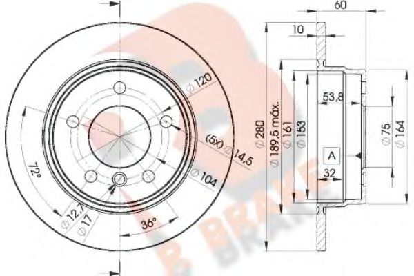 R BRAKE 78RBD28936 Тормозной диск для BMW 3 (Бмв 3) R BRAKE 78RBD28936 Тормозной диск для BMW 3 (Бмв 3)
