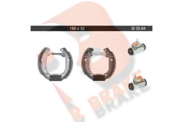 R BRAKE 79RBKT0062 Тормозные колодоки для PEUGEOT (Пежо) R BRAKE 79RBKT0062 Тормозные колодоки для PEUGEOT (Пежо)