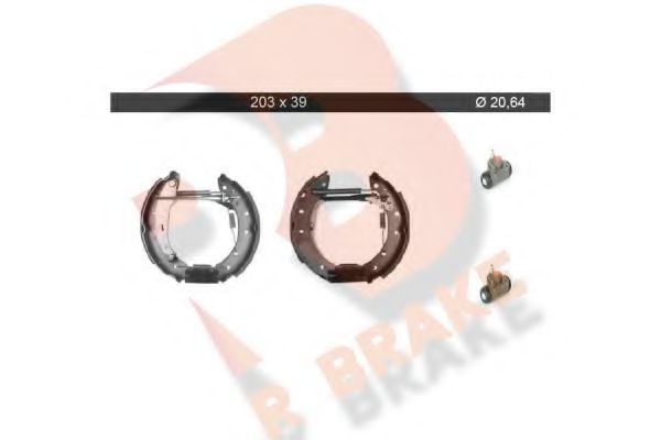 R BRAKE 79RBKT0104 Тормозные колодоки для PEUGEOT (Пежо) R BRAKE 79RBKT0104 Тормозные колодоки для PEUGEOT (Пежо)